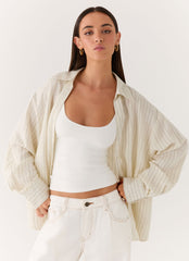Alessio Shirt - Desert Stripe