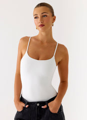 Anda Bodysuit - White