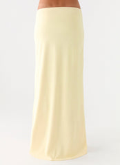 Ashi Maxi Skirt - Yellow