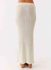 Basilia Maxi Skirt - Off White