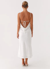 Bentley Midi Dress - White