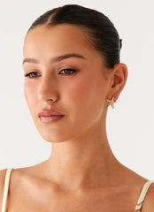 Candia Earrings - Gold