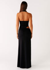 Chella Maxi Dress - Black