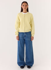 Codi Zip Jumper - Yellow