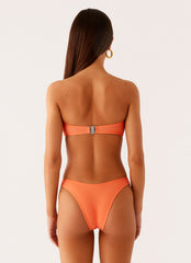 Cuba Bikini Bottoms - Peach