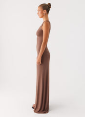Dalla Maxi Dress - Dark Chocolate
