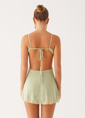 Darmi Mini Dress - Mint