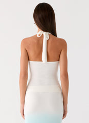 Deep Sea Kiss Top - White