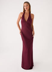 Eloise Maxi Dress - Plum