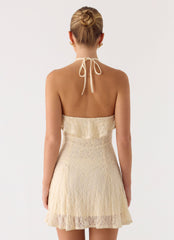 Every Second Mini Dress - Ivory