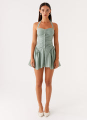 Fable Mini Dress - Sage