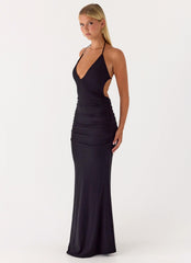Fine By Me Maxi Dress - Black
