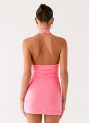 Fluent Mini Dress - Pink