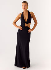 Free Now Maxi Dress - Black