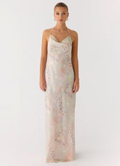 In The Sky Maxi Dress - Mystic Paisley