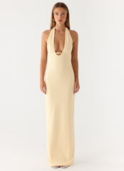 Javana Maxi Dress - Yellow