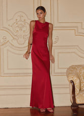 Kaiden Maxi Dress - Red