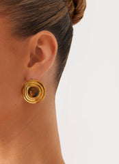 Kalia Earrings - Tort