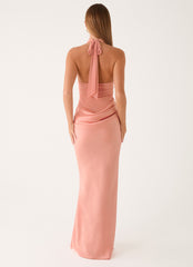 Kiyah Maxi Dress - Peach