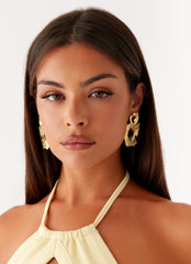 Sahara Earrings - Gold