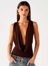 Oracle Top - Chocolate