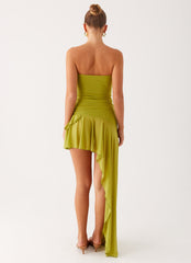 Reeva Mini Dress - Green