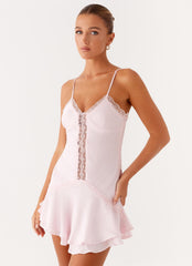 Roya Mini Dress - Pink