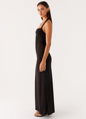Selene Maxi Dress - Black