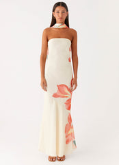 Under The Pagoda Maxi Dress - Siena Floral