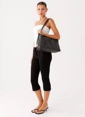 Urban Muse Shoulder Bag - Washed Black