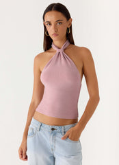 Amber Light Top - Pink