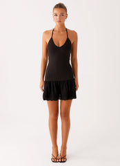 Amsterdam Mini Dress - Black