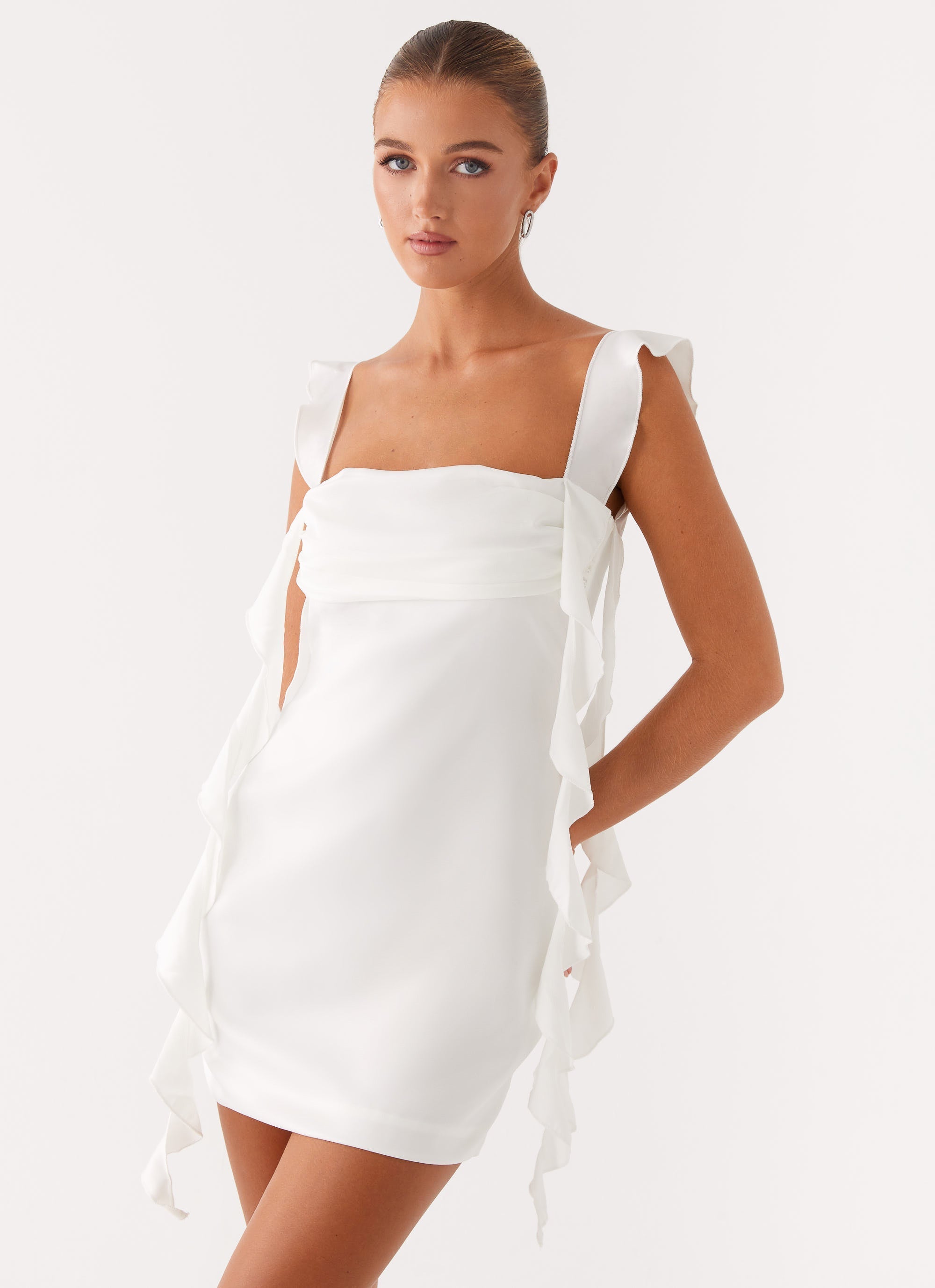 Beckham Mini Dress - White