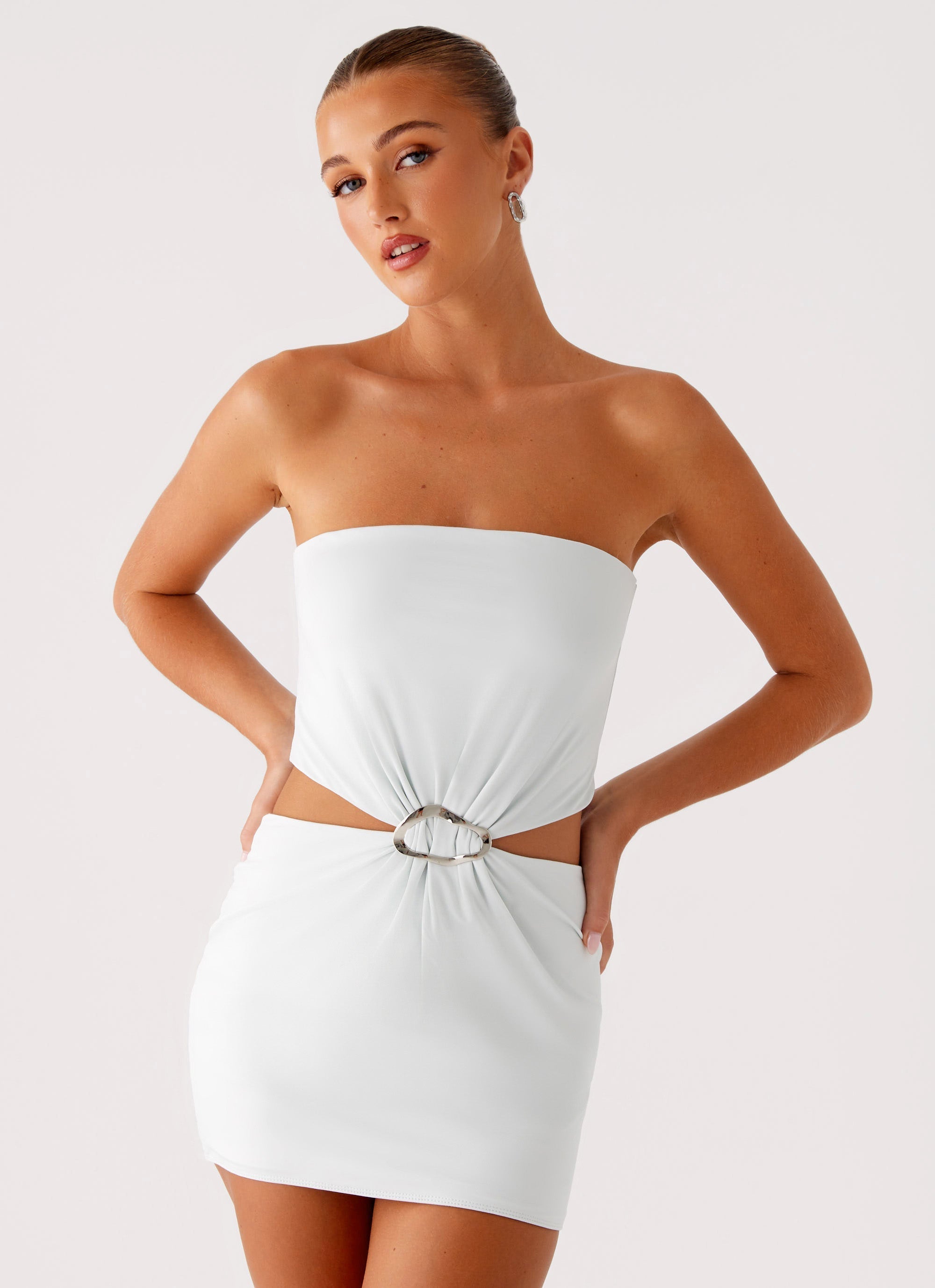 Bruna Mini Dress - Mint