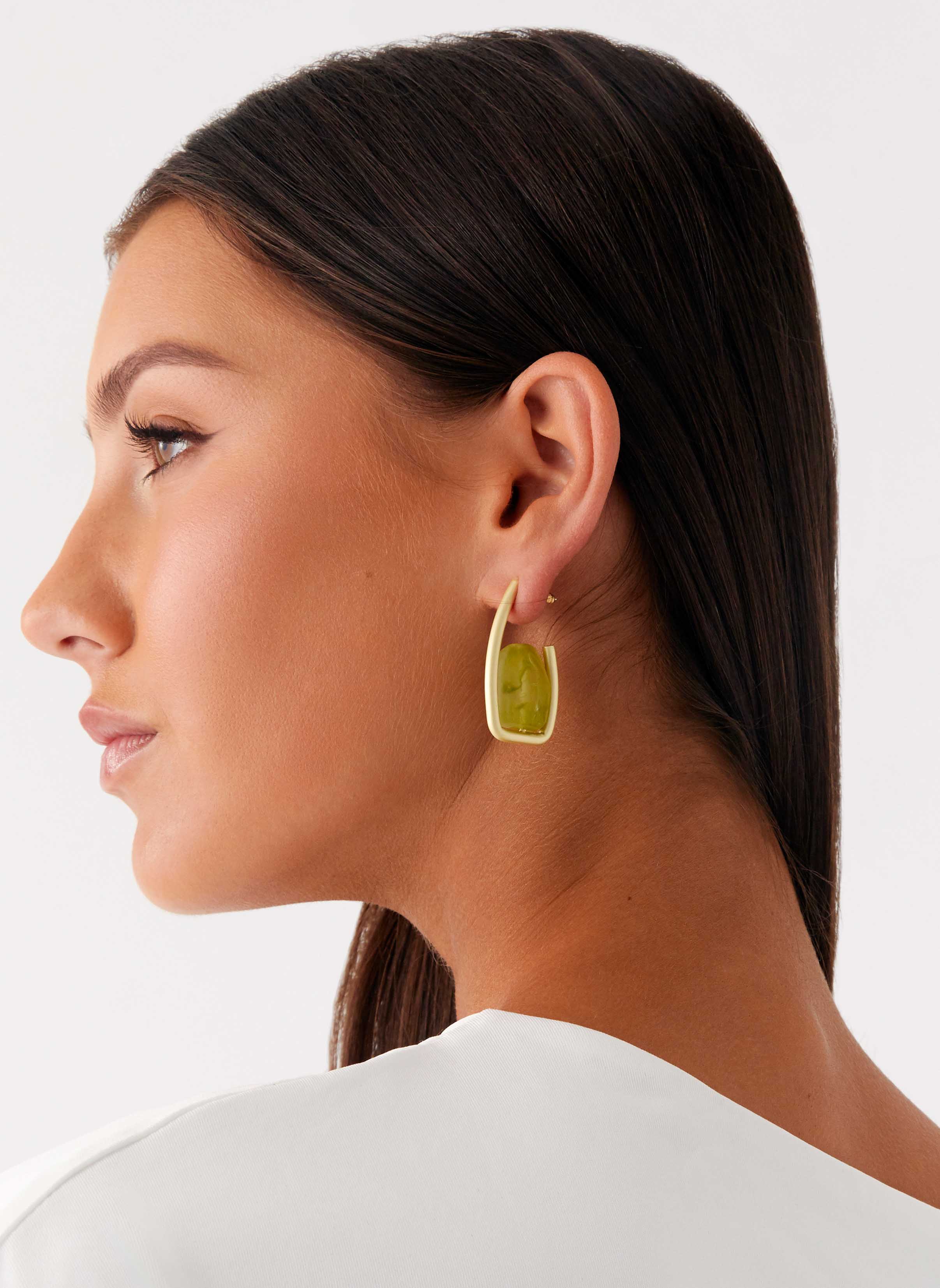 Cali Shore Earrings - Green