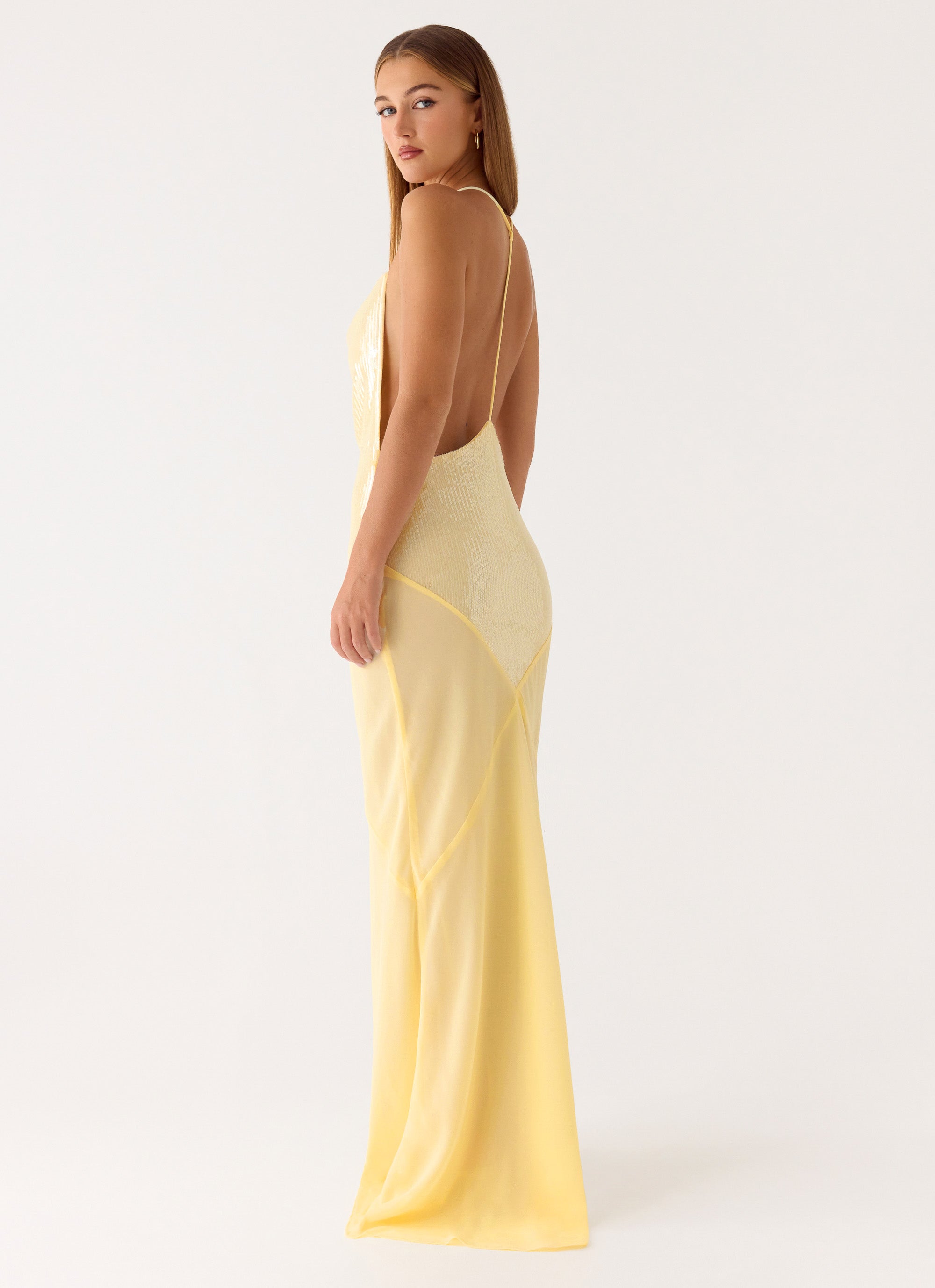 Cleodora Maxi Dress - Yellow