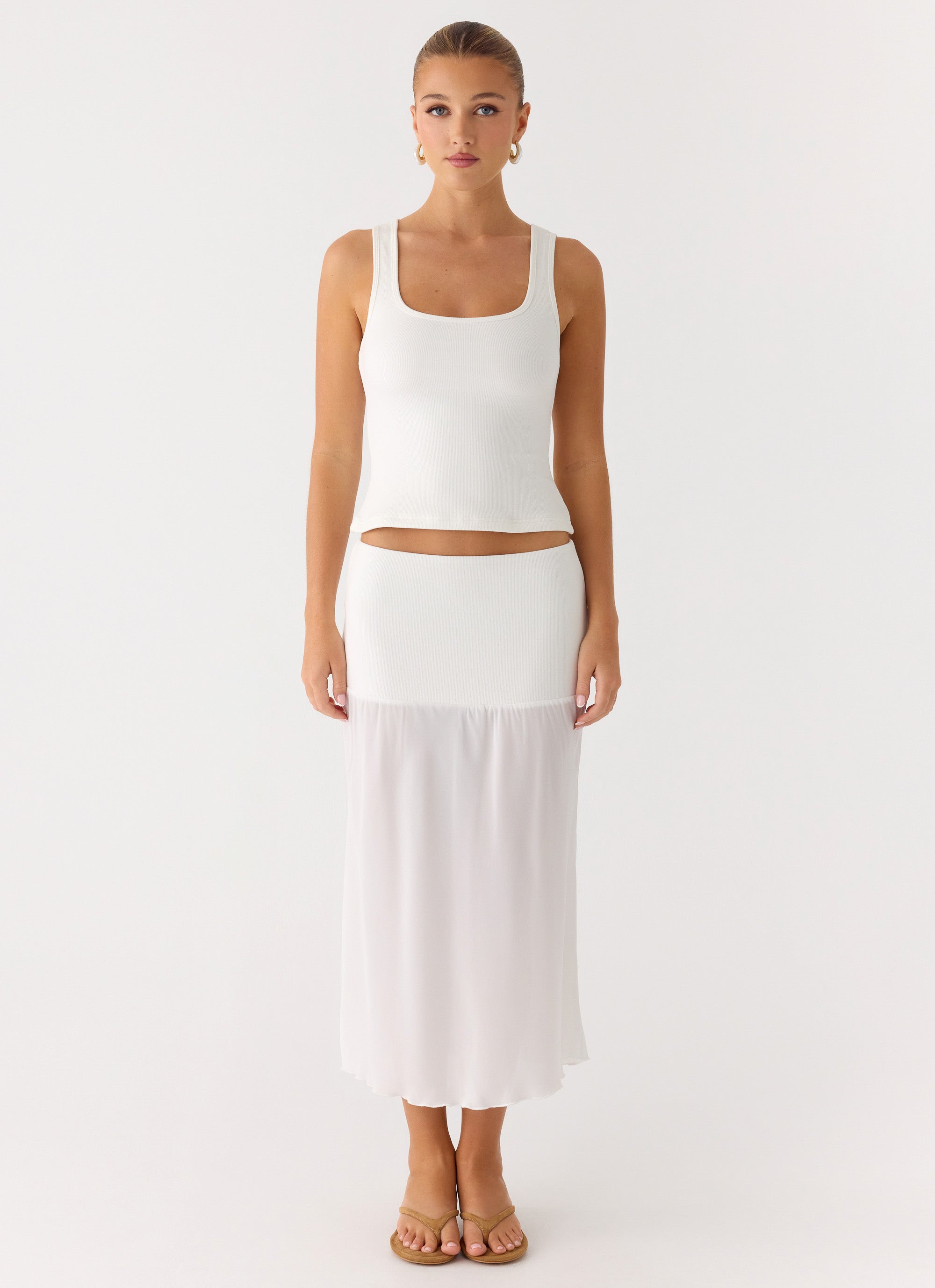 Connect My Heart Top - White