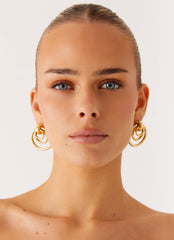 Cosmic Earrings - Gold
