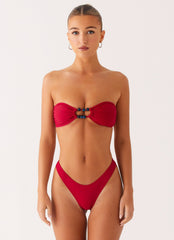 Cuba Bikini Bottoms - Fuchsia