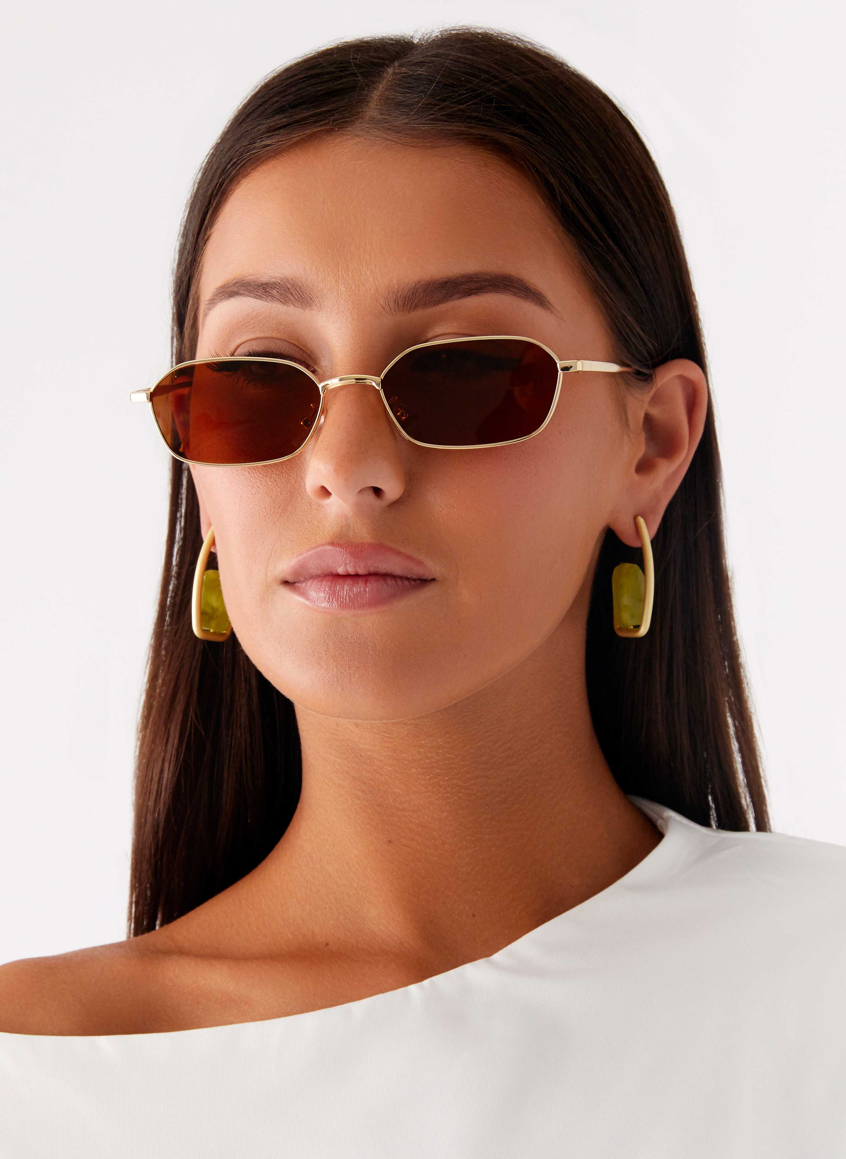 Honeydew Sunglasses - Brown