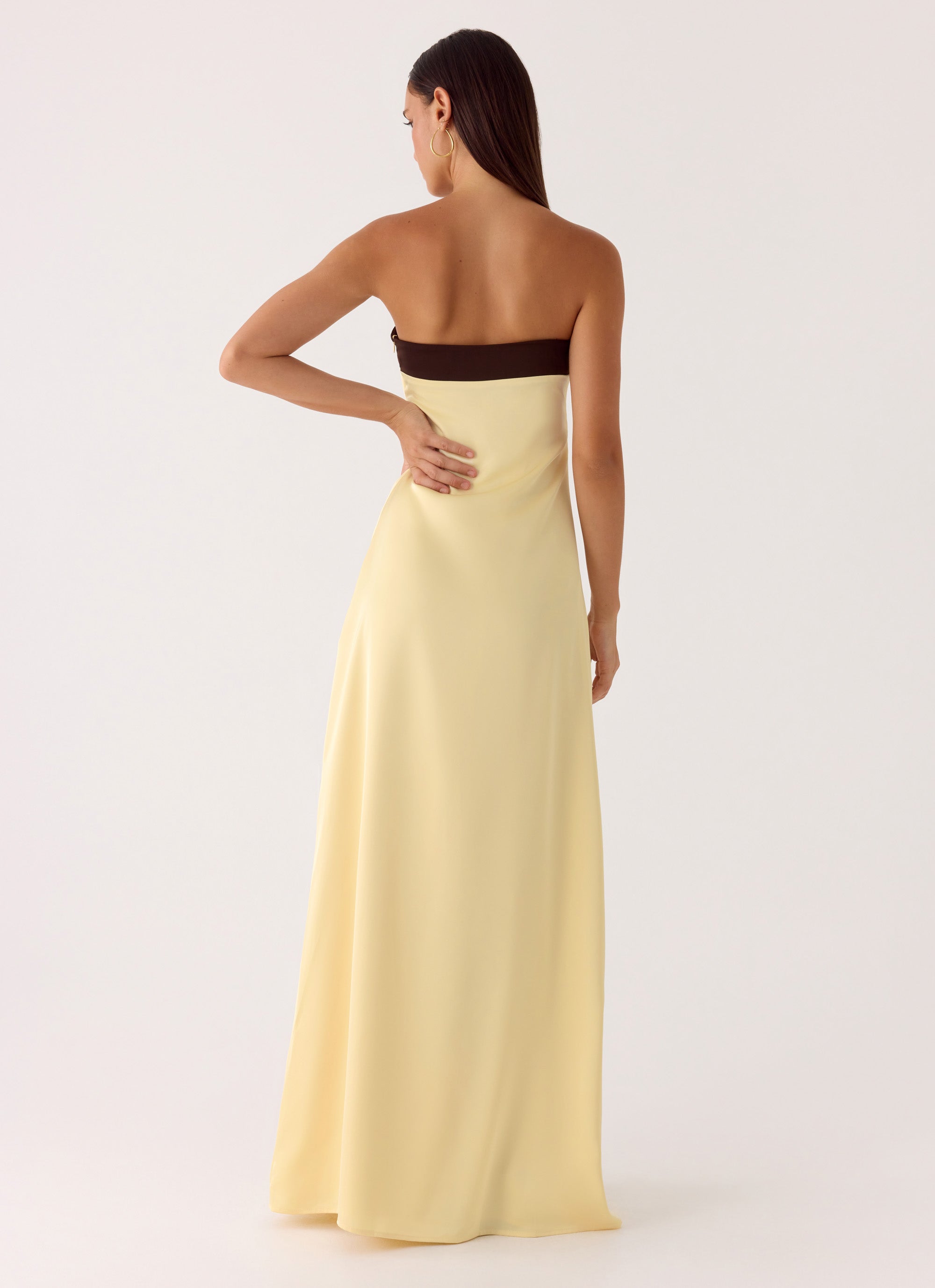 Jiana Maxi Dress - Baby Yellow