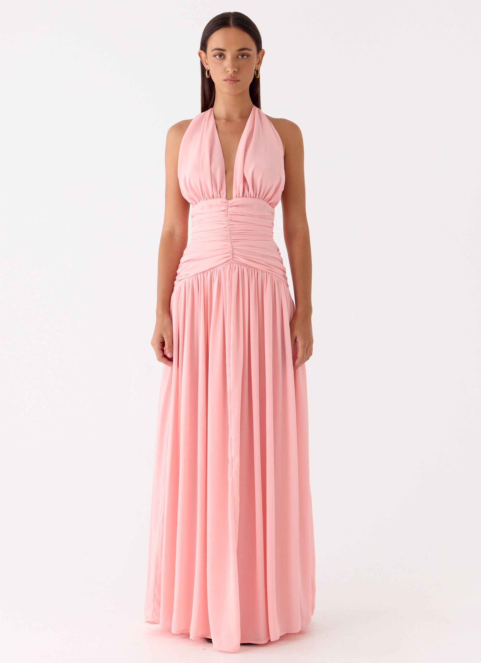 Jimena Maxi Dress - Peach