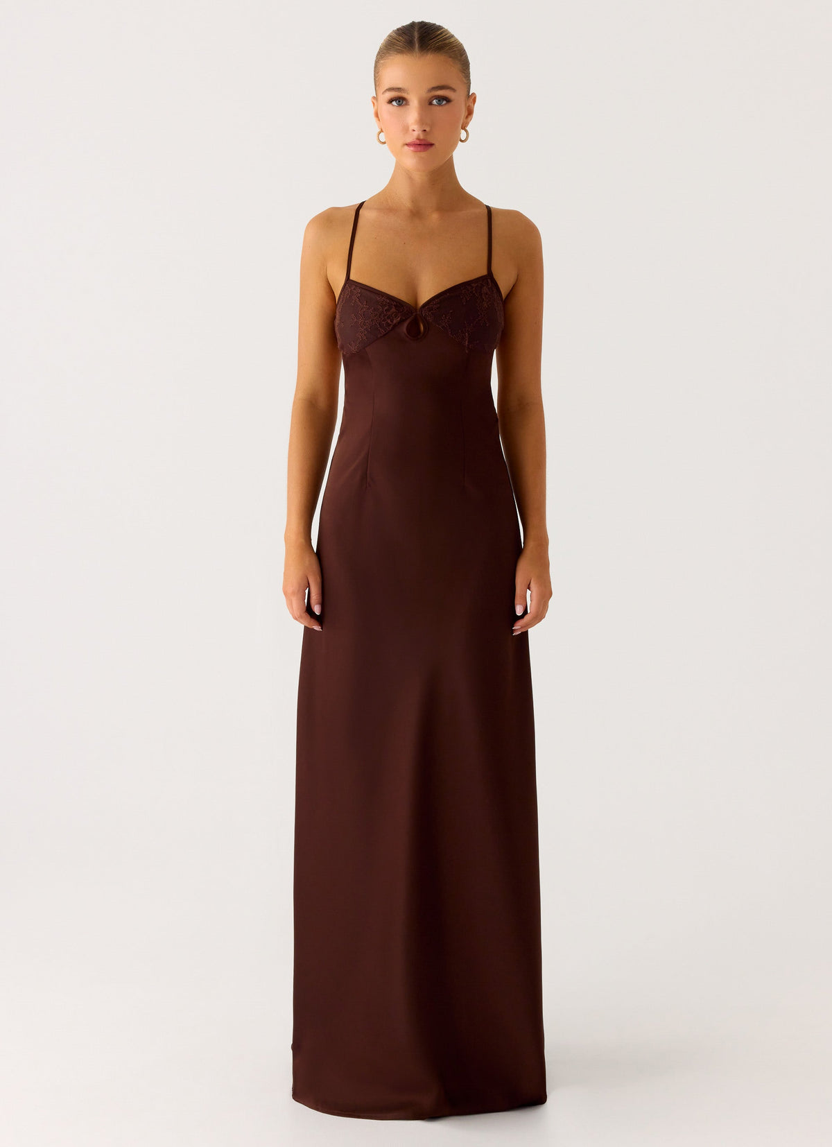 Joanie Maxi Dress - Chocolate