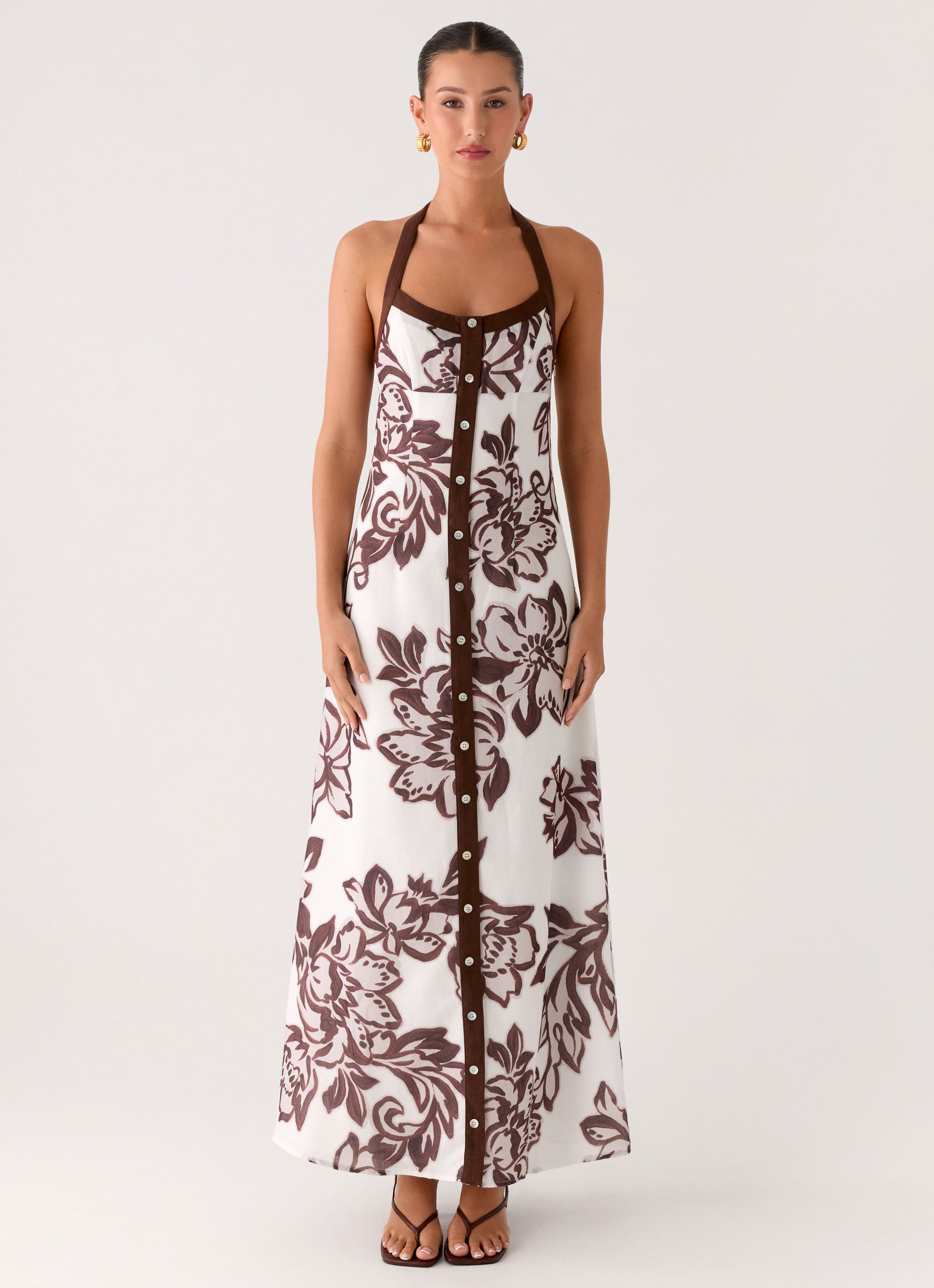 Jovanni Maxi Dress - Vanilla Meadow