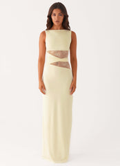 Karma Maxi Dress - Yellow