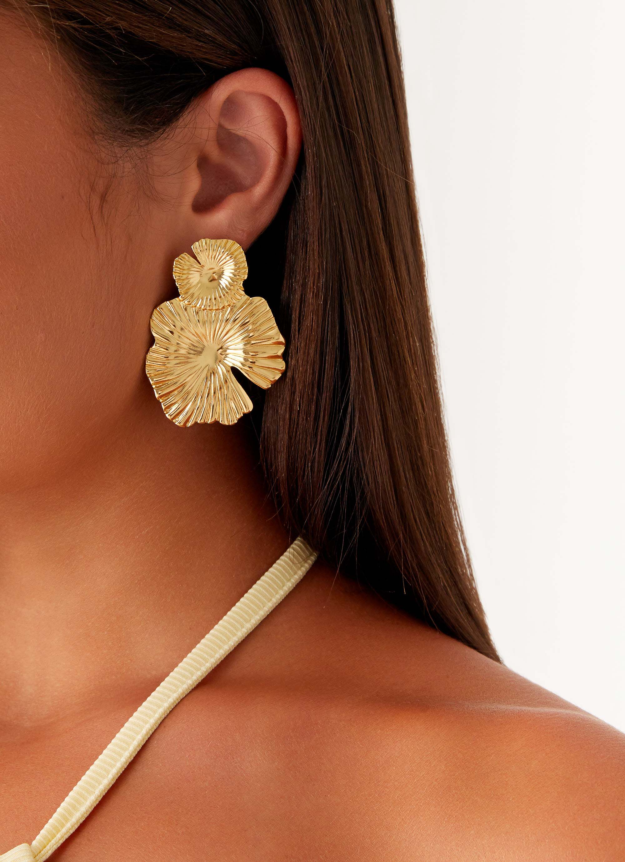 Sahara Earrings - Gold