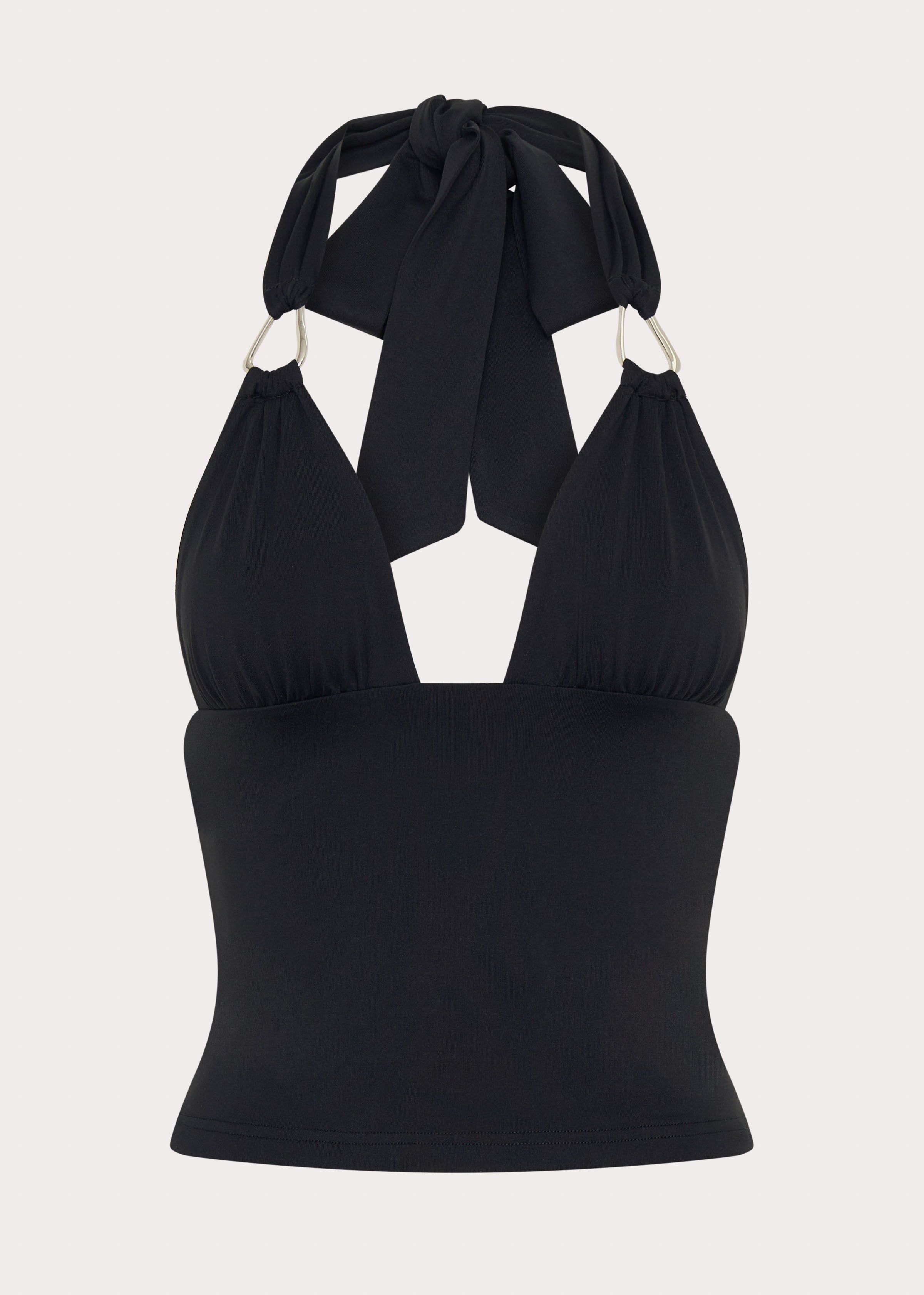 Margarita Halter Top - Black