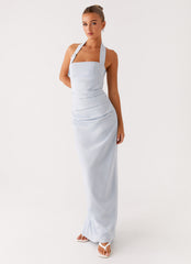 Rumour Has it Maxi Dress - Blue