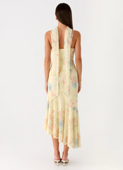 Sole Mio Midi Dress - Spring Meadow