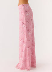 Soulful Low Rise Maxi Skirt - Vintage Floral